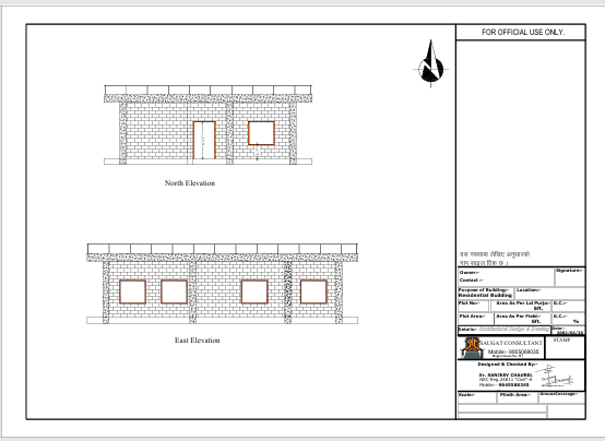 Preparations for building construction work in full swing for blind students